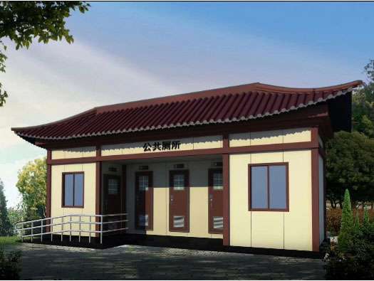 南林乡人文历史型移动厕所